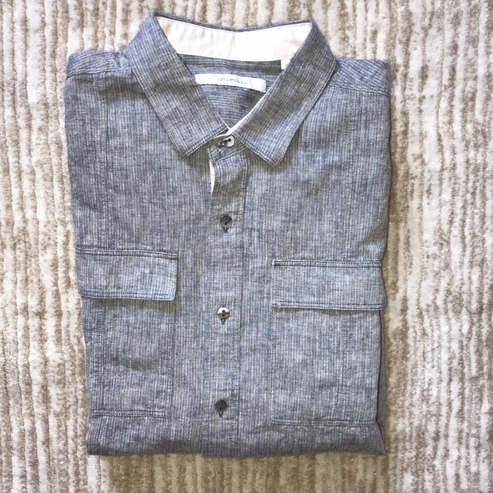 7 Diamonds Button Up Shirt